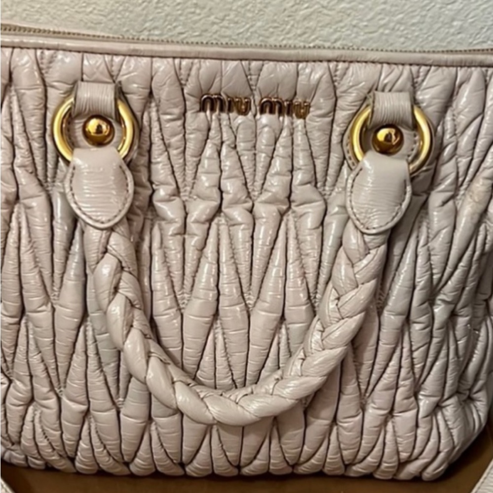 Authentic Miu Miu Two-Way Bag - image 4